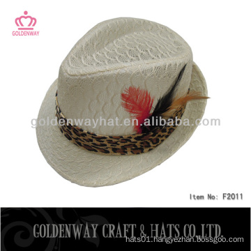 fashion cheap custom fedora hats wholesale